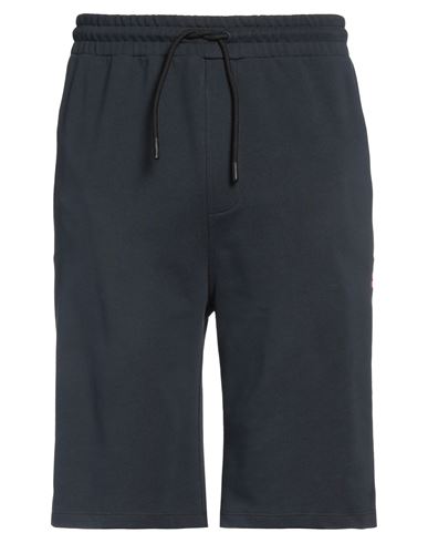 Peuterey Man Shorts & Bermuda Shorts Midnight Blue Size S Cotton, Elastane In Blue