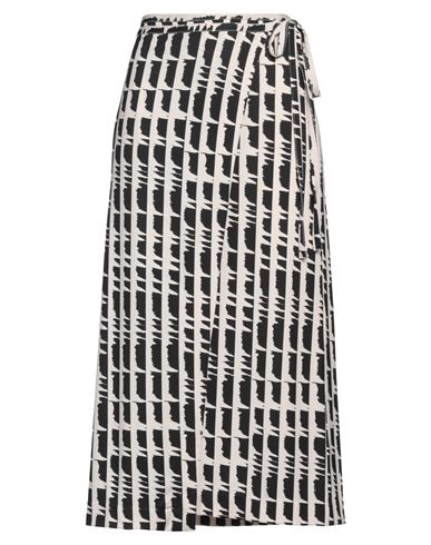 Hugenberg Woman Midi Skirt Black Size S Polyester, Elastane In Black