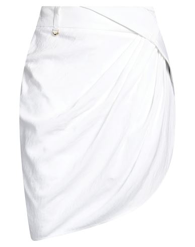 Jacquemus 'la Mini Jupe Saudade' Mini Skirt In White