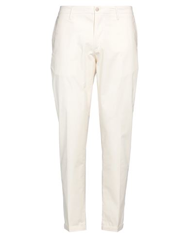 Re-hash Re_hash Man Pants Cream Size 38 Lyocell, Cotton, Elastane In White