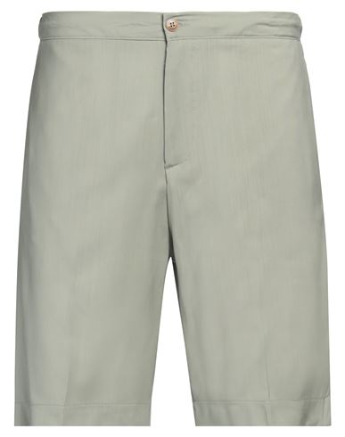 Costumein Man Shorts & Bermuda Shorts Sage Green Size 38 Virgin Wool In Sage Green