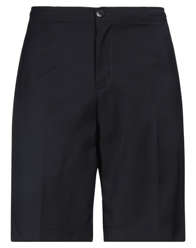 Costumein Miaky B Shorts In Black Linen In Blue