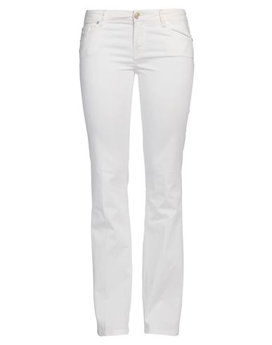 Jacob Cohёn Woman Pants White Size 32 Cotton, Elastane In White