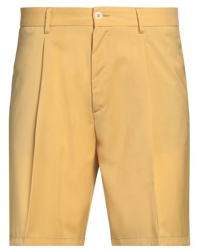 Costumein Man Shorts & Bermuda Shorts Mustard Size 38 Cotton, Elastane In Yellow