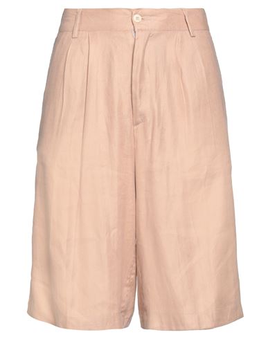 Costumein Linen Bermuda Shorts In Pink