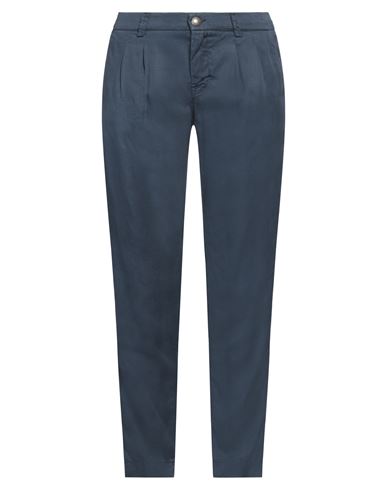 Jacob Cohёn Woman Pants Navy Size 30 Tencel In Navy Blue