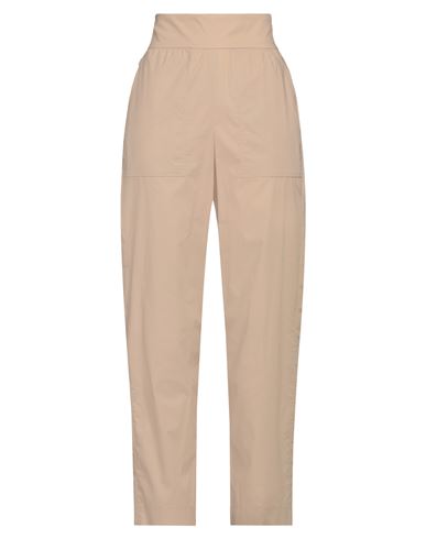 JIJIL JIJIL WOMAN PANTS BEIGE SIZE 8 COTTON, ELASTANE 