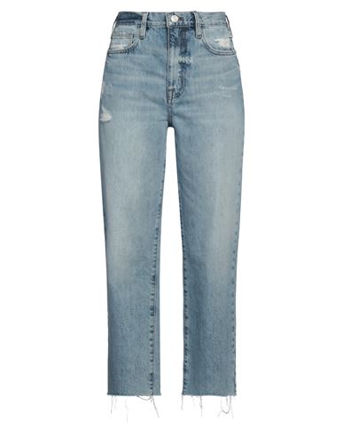 Frame Woman Jeans Blue Size 30 Cotton In Blue