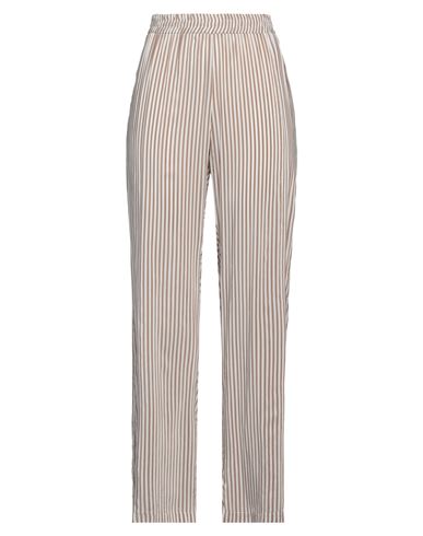 Diana Gallesi Woman Pants Taupe Size 12 Viscose In Grey