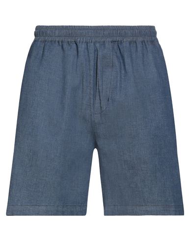 Golden Craft 1957 Man Shorts & Bermuda Shorts Navy Size 6 Cotton In Navy Blue