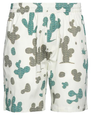 Carhartt Opus Cream Bermuda Shorts In Neutral