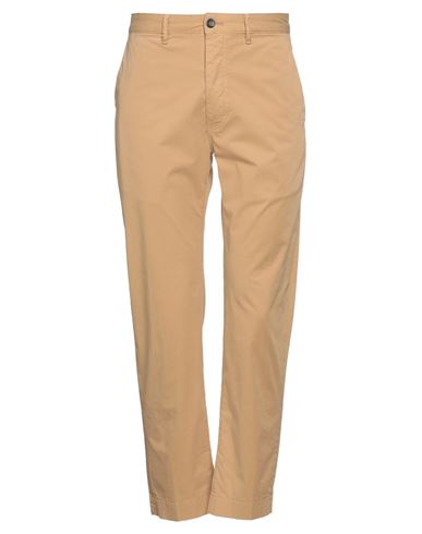 Nine In The Morning Man Pants Camel Size 33 Cotton In Beige