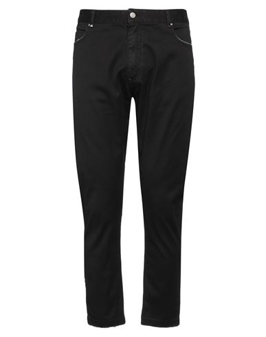 Berna Man Pants Black Size 34 Cotton, Elastane In Black