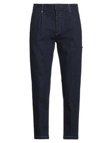 Berna Man Jeans Blue Size 30 Cotton, Elastane In Blue