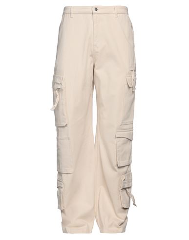 Axel Arigato Utility Mid-rise Wide-leg Jeans In Off White