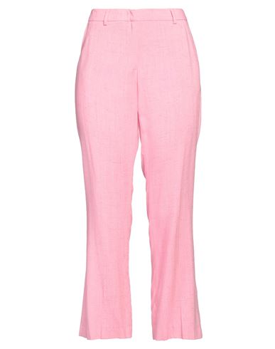 Pt Torino Woman Pants Pink Size 8 Viscose, Silk In Pink