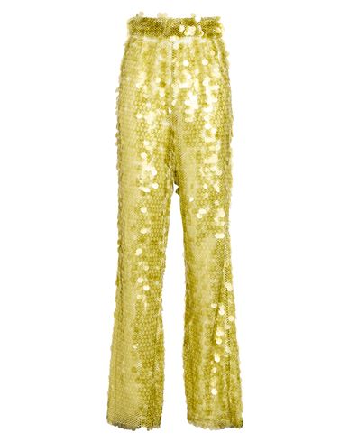 New Arrivals Woman Pants Acid Green Size 8 Pes - Polyethersulfone In Green