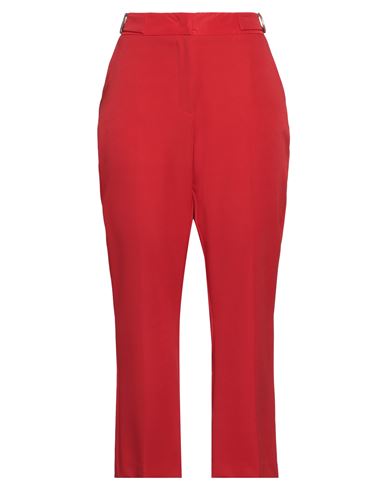 Silvian Heach Woman Pants Red Size 8 Polyester, Elastane In Red