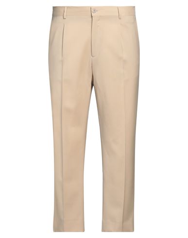 Costumein Man Pants Beige Size 38 Virgin Wool In Beige