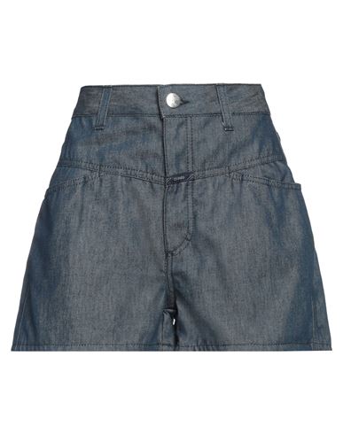 Shop Closed Woman Shorts & Bermuda Shorts Blue Size 28 Recycled Cotton