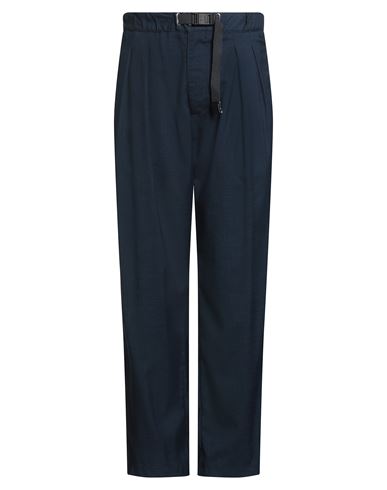 White Sand Man Pants Midnight Blue Size 28 Polyester, Viscose, Elastane In Blue