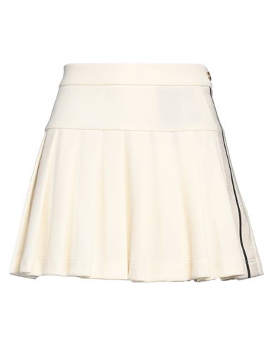 PALM ANGELS PALM ANGELS WOMAN MINI SKIRT IVORY SIZE 12 POLYESTER 