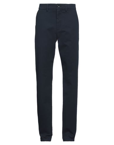 Harmont & Blaine Man Pants Navy Blue Size 42 Cotton, Elastane In Blue