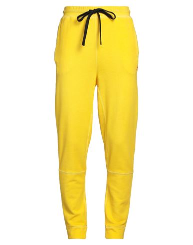 Peuterey Man Pants Yellow Size M Cotton, Polyester In Yellow