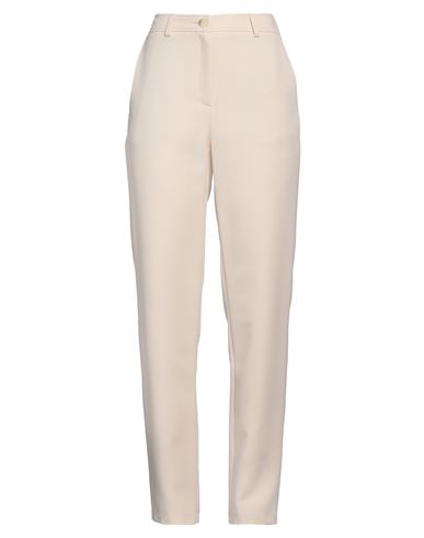 Marie Méro Woman Pants Beige Size 4 Polyester, Elastane In Neutral