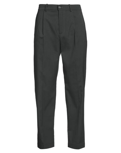 Department Five Department 5 Man Pants Dark Green Size 33 Linen, Cotton, Elastane In Green