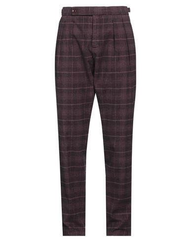 Harmont & Blaine Man Pants Plum Size 32 Cotton, Polyester, Elastane In Purple