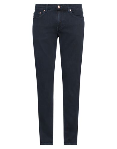 Harmont & Blaine Man Jeans Midnight Blue Size 34 Cotton, Elastane In Blue