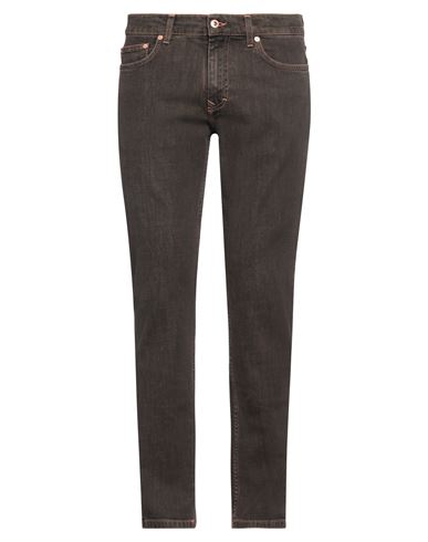 Harmont & Blaine Man Jeans Brown Size 34 Cotton, Elastane In Brown