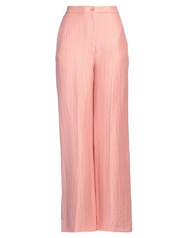 Kaos Jeans Woman Pants Blush Size 4 Linen, Viscose, Polyamide In Pink