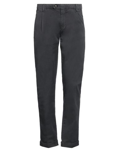 Barmas Man Pants Charcoal Size 33 Cotton, Elastane In Grey