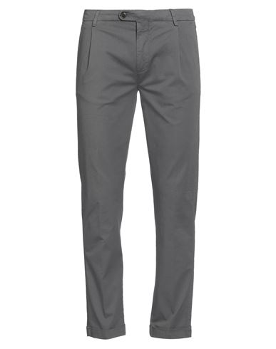 Barmas Man Pants Grey Size 32 Cotton, Elastane In Grey