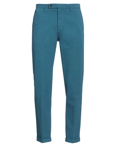 Harmont & Blaine Man Pants Pastel Blue Size 40 Cotton, Elastane In Blue
