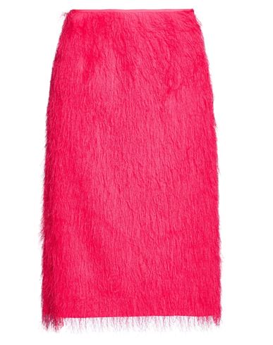 Midi-Rock Damen Magenta 32,34,36,38,40,42 Damen