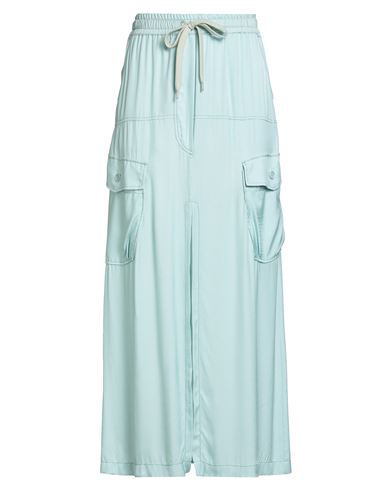 Pinko Woman Maxi Skirt Sky Blue Size M Viscose In Blue