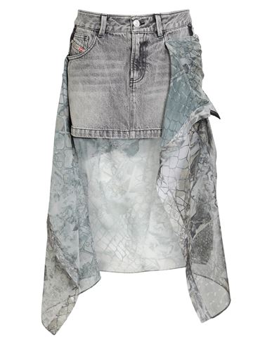 Jeansrock Damen Grau 38 Damen