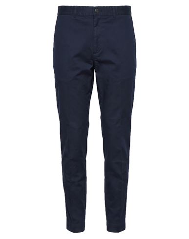 Grifoni Man Pants Navy Size 36 Cotton, Elastane