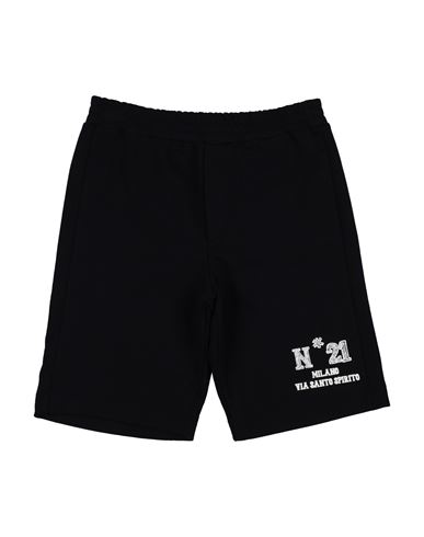 N°21 Toddler Boy Shorts & Bermuda Shorts Midnight Blue Size 6 Cotton In Blue