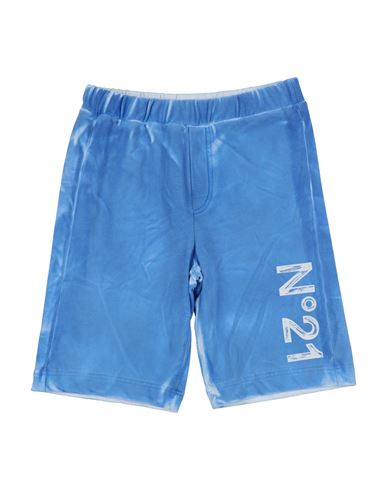 N°21 Toddler Shorts & Bermuda Shorts Light Blue Size 6 Cotton In Blue
