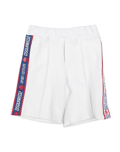 Dsquared2 Toddler Boy Shorts & Bermuda Shorts White Size 6 Nylon, Cotton, Polyester, Elastane In White