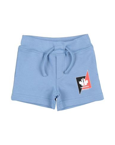 Dsquared2 Newborn Shorts & Bermuda Shorts Light Blue Size 3 Cotton In Blue