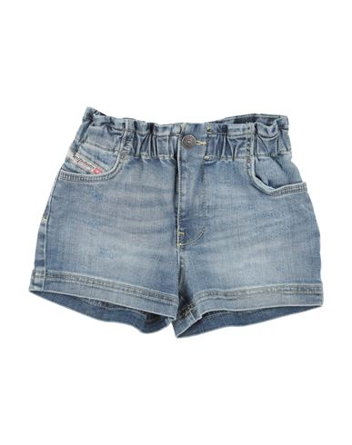 Diesel Toddler Girl Denim Shorts Blue Size 6 Cotton, Elastane In Blue