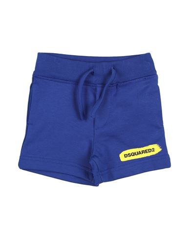 DSQUARED2 DSQUARED2 NEWBORN SHORTS & BERMUDA SHORTS BLUE SIZE 3 COTTON 