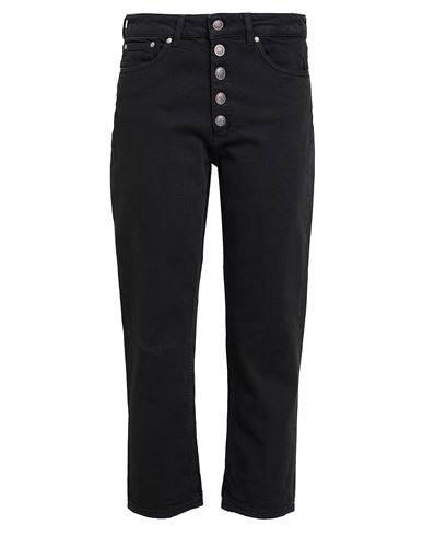 Dondup Woman Jeans Black Size 26 Cotton, Elastane In Black