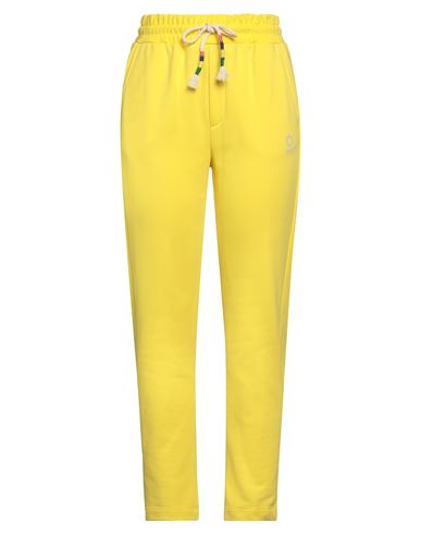 Suns Boards Woman Pants Yellow Size Xs Cotton, Polyester In Yellow