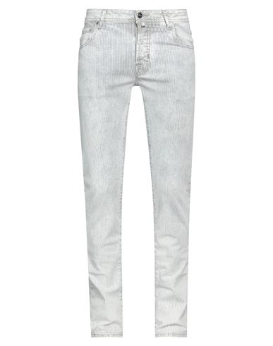 Jacob Cohёn Man Jeans White Size 32 Cotton, Elastane, Polyester In White